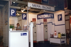 Parkometry na targach w CSRS, 1996